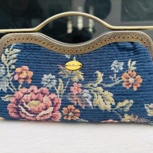 BOLSO MARKESSITA VINTAGE AZUL MEDIANO