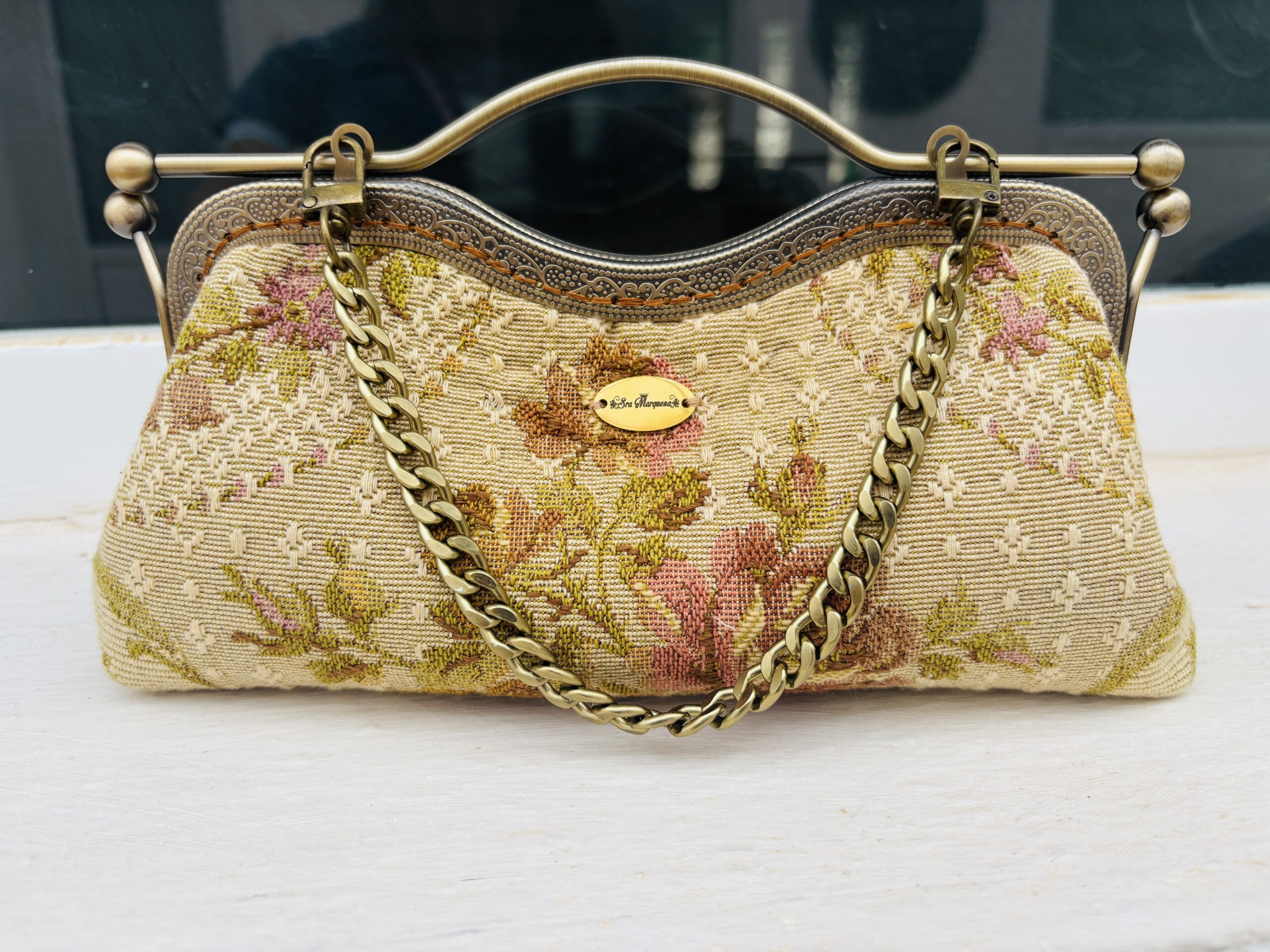 BOLSO MARKESSA VINTAGE JARDÍN grande - Imagen 2