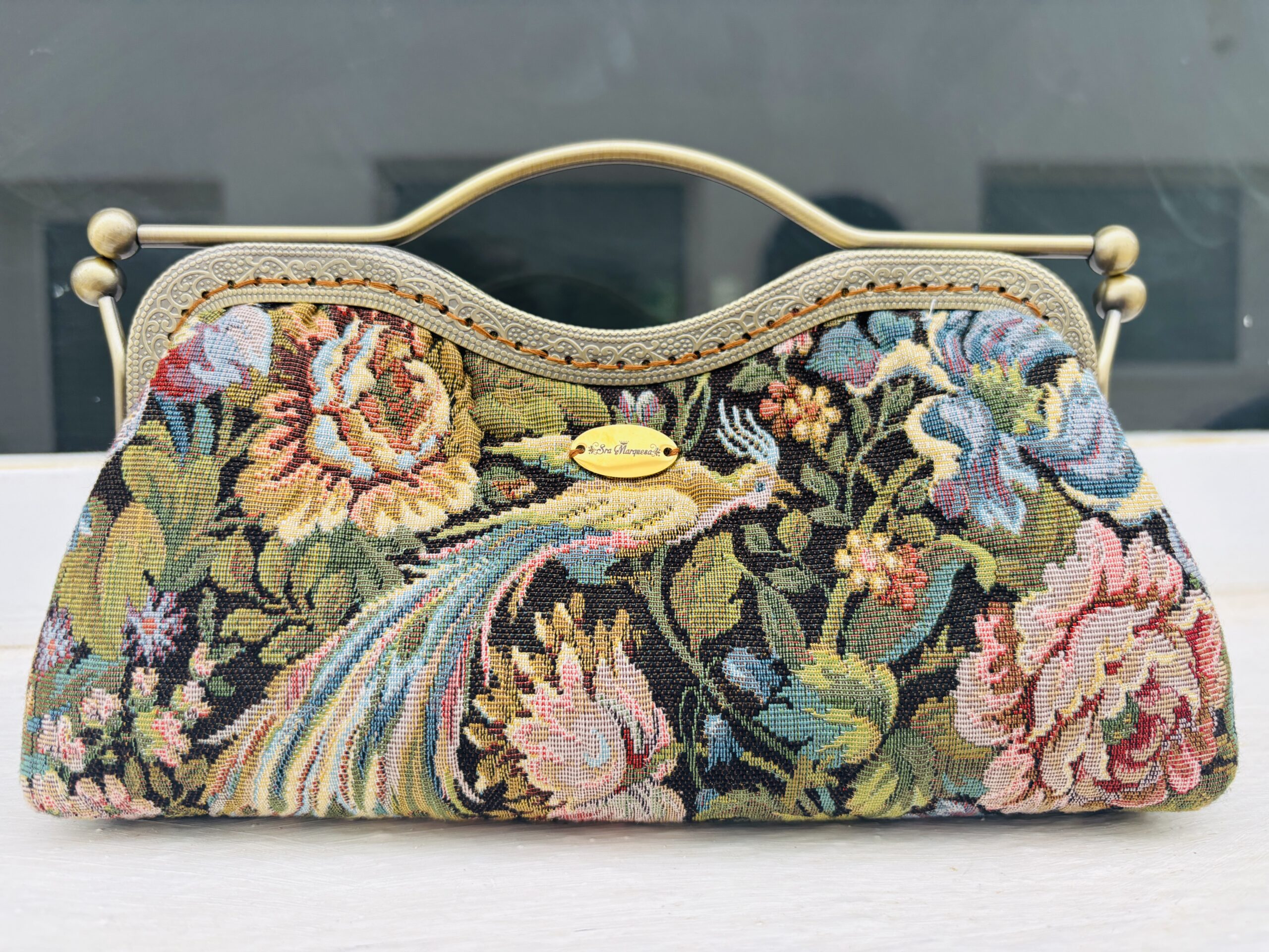 BOLSO MARKESSITA VINTAGE Jardín del Paraíso MEDIANO