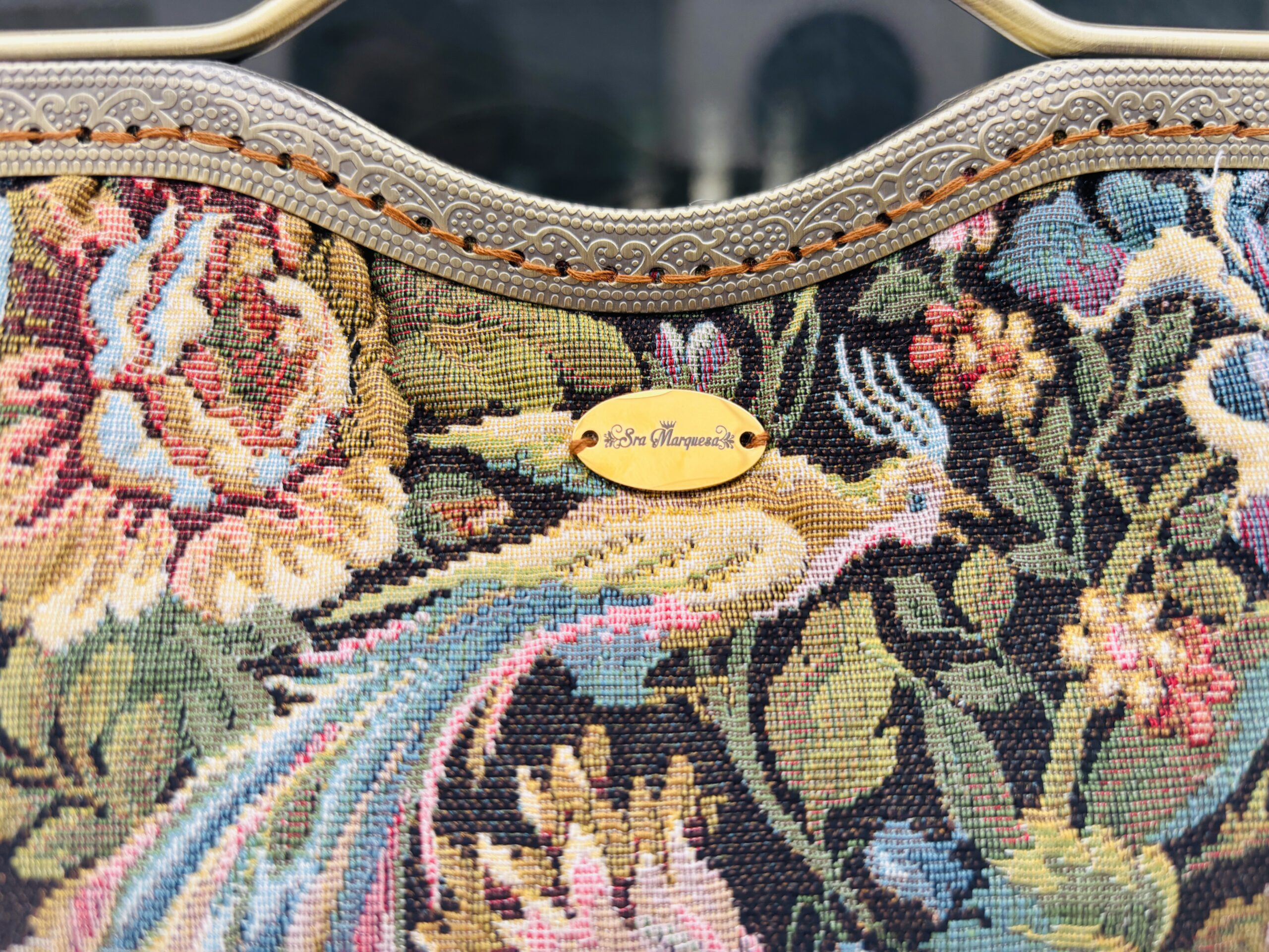 BOLSO MARKESSITA VINTAGE Jardín del Paraíso MEDIANO - Imagen 3